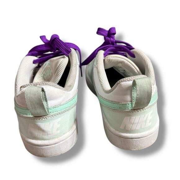 Nike Court Borough Low Recraft Youth Size US 3,5Y White/Mint FZ3539-100 - Picture 2 of 10